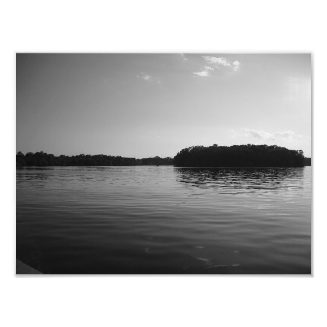 Minnesota Lake Paysage Coucher de soleil Photo Imp (Devant)