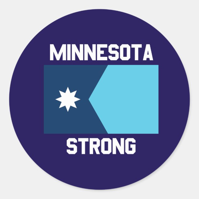 Minnesota Strong Sticker (Devant)