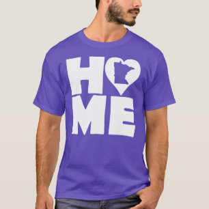 Minnesota T-shirt Home Heart State Tees