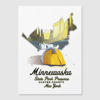 Minnewaska State Park New York Travel poster.