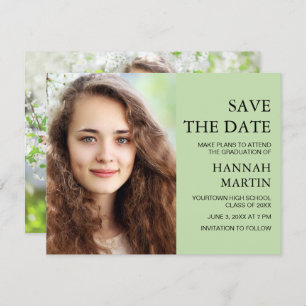 Mint Green Graduation 2 Photo Date d'enregistremen