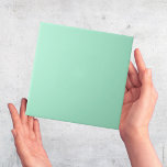 Mint vert clair carreau uni<br><div class="desc">C'est une impression. Non destiné à l'extérieur. Nous vous suggérons de commander une tuile à examiner avant de passer une commande importante. C'est une jolie tuile design qui va avec chaque jeu de couleurs. Vous pouvez l'utiliser comme un carrelage mural comme un point culminant ou un mur entier pour un...</div>