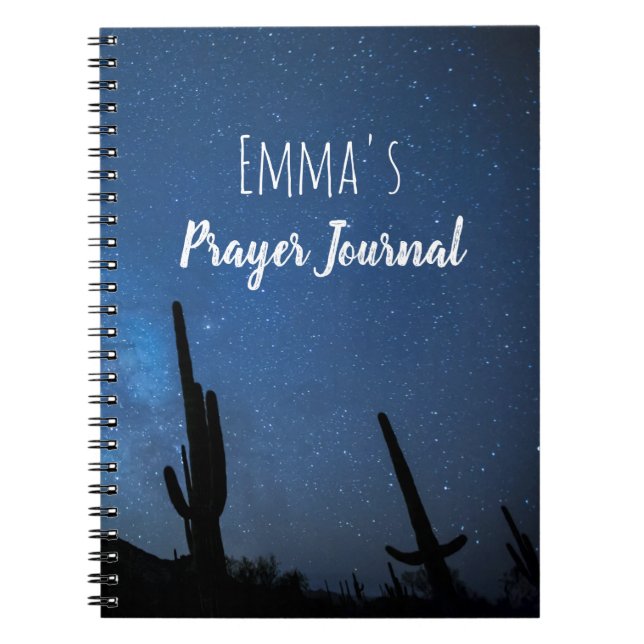 Minuit dans le Desert Prayer Journal (Devant)