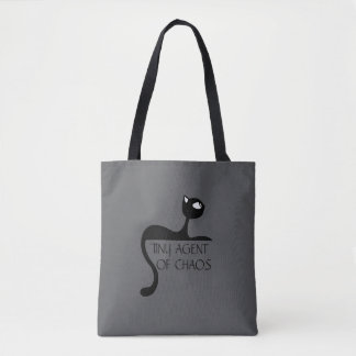 Minuscule Agent du Chaos Chat Noir Sac fourre-tout