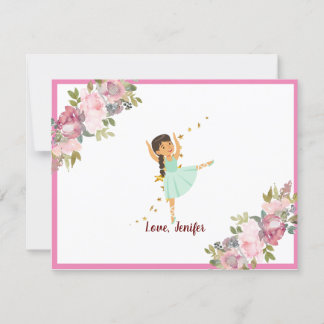 Minuscule danseur | Ballet Floral rose Fête Annive