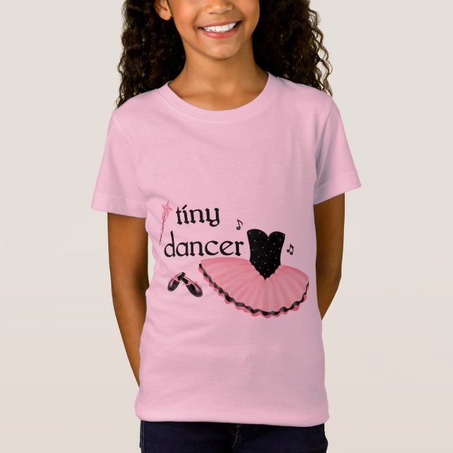 Minuscule T-shirt fille de danseuse (Devant)