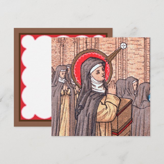 Miracle de Bl. Imelda Lambertini (Détail ; VVP 010 (Devant / Derrière)