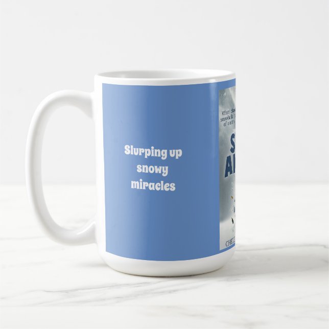 Miracles in Snowflakes Coffee Mug (Gauche)