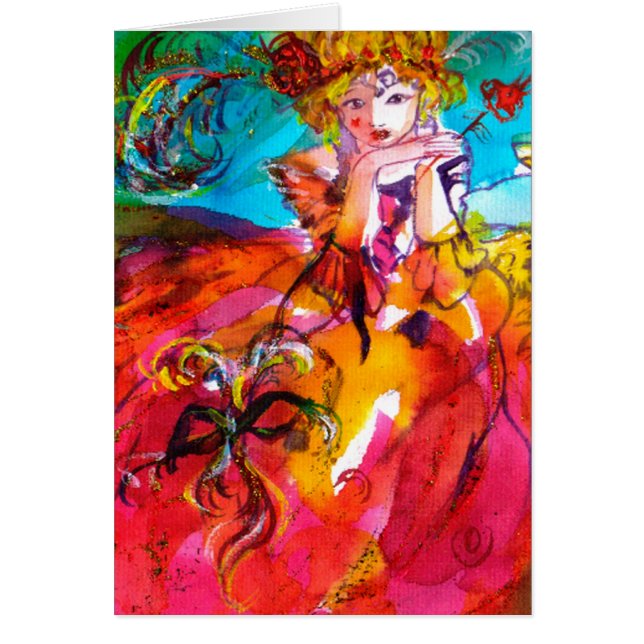 MIRANDOLINA, Masque de Carnaval vénitien (Devant)