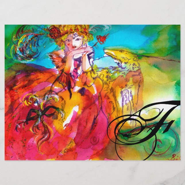 MIRANDOLINA / Masques de Carnaval vénitien (Devant)