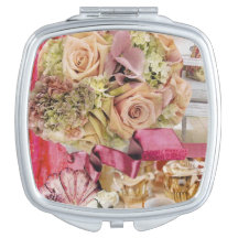 Miroir Compact avec Thé Thé