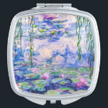 Miroir De Poche Claude Monet - Nymphéas / Nymphéas 1919<br><div class="desc">Nymphéas (W.1852) - Claude Monet,  Huile sur toile,  1916-1919</div>