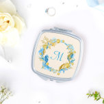 Miroir De Poche Élégant simple Starfish and Shells Bridesmaid Cade<br><div class="desc">L'Elegant Simple Starfish and Shells Bridesmaid Cadeau Compact Mirror par Mylini Design est un cadeau personnalisé qui est à la fois élégant et pratique. Le miroir compact est doté d'une belle étoile de mer et de coquillages qui peuvent être customisés avec l'initiale de la servante. Vos demoiselles d'honneur apprécieront le...</div>