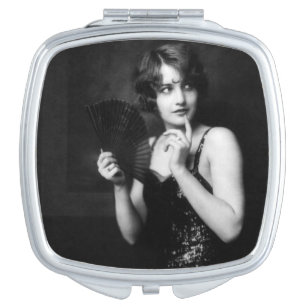 Miroir De Poche Fille vintage de Ziegfeld