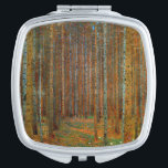 Miroir De Poche Gustav Klimt - Forêt de pins de Tannenwald<br><div class="desc">Forêt de sapins / Forêt de pins de Tannenwald - Gustav Klimt,  Huile sur toile,  1902</div>
