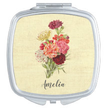 Joli Bouquet Carnation Vintage Personnalisé