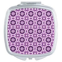 Modèle floral géométrique vintage Boho violet