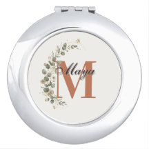 Monogramme Personnalisé Floral Boho