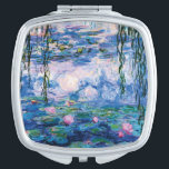 Miroir De Poche Nénuphars par Claude Monet<br><div class="desc">Nénuphars par Claude Monet.
 Veuillez visiter mon magasin pour une conception plus intéressante et plus de => bien choisi zazzle.com/iwheels de couleur</div>