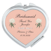 Oeillet personnalisé de blanc de demoiselle