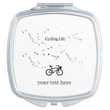 Vélo libre comme l'oiseau Vie personnalisée