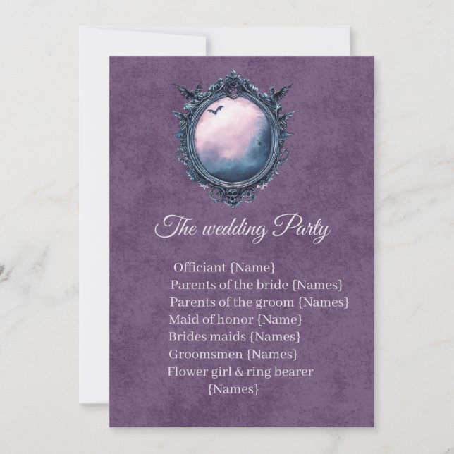 Miroir Gothique de Céramique du Programme Dark Aca (Devant)