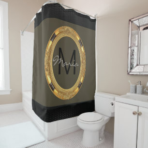 Miroir rideau de douche
