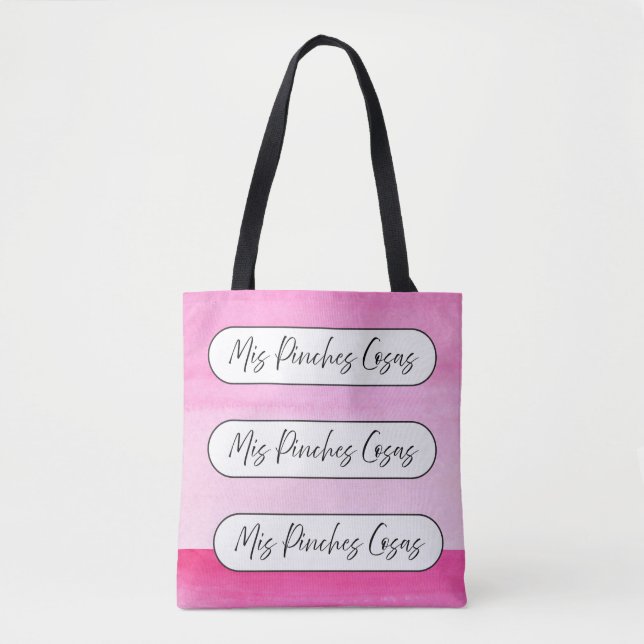 mis pinches cosas shopping tote bag (Devant)