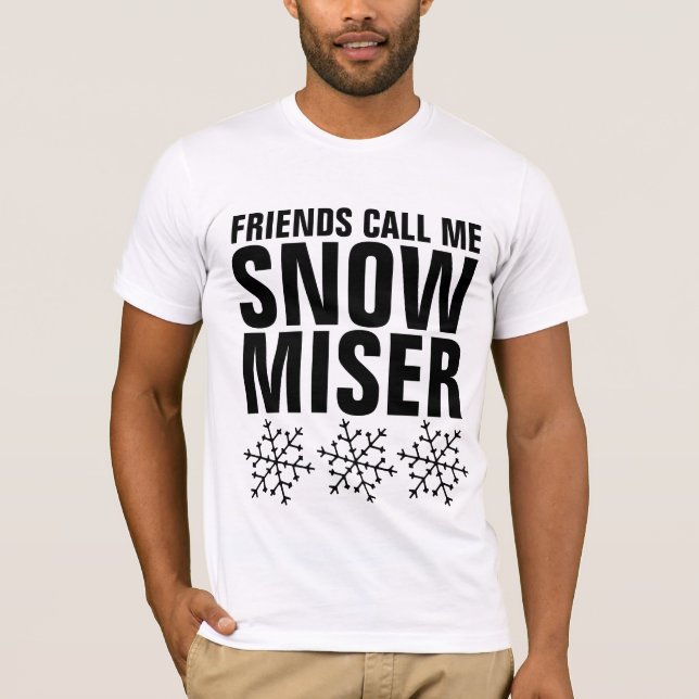 MISER DE NEIGE T-SHIRTS (Devant)