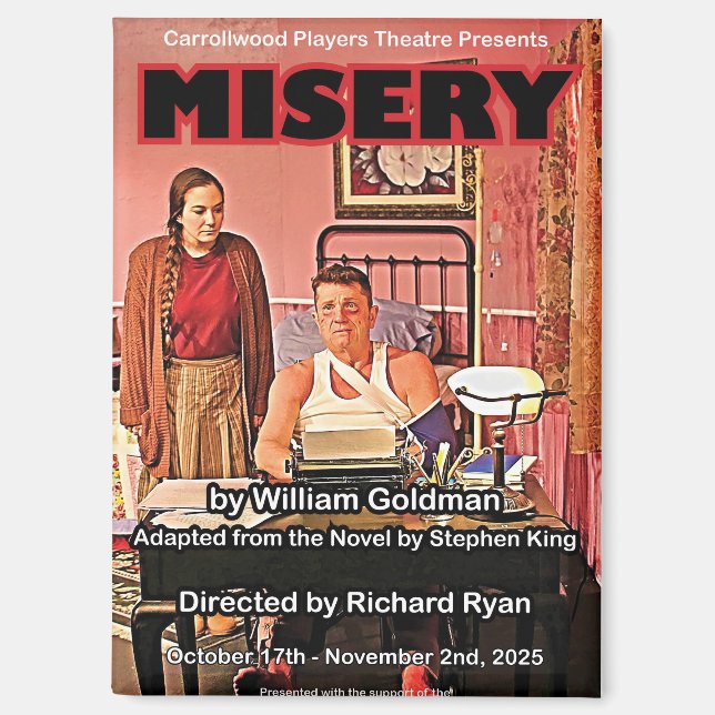 Misery Poster Magnet (Recto)