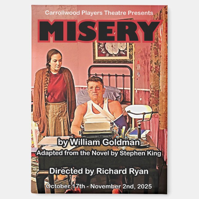 Misery Poster Magnet (Recto)