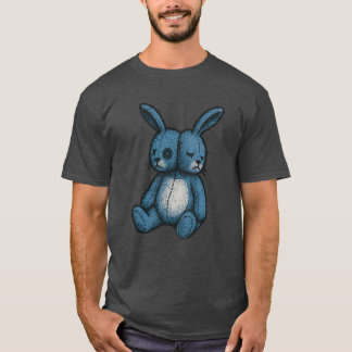 Misfit Blue Plush Rabbit T-Shirt