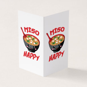 Miso Happy Funny Food Kawaii
