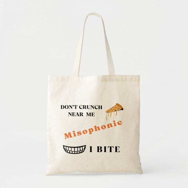 Misophonic Mood Tote Bag (Devant)