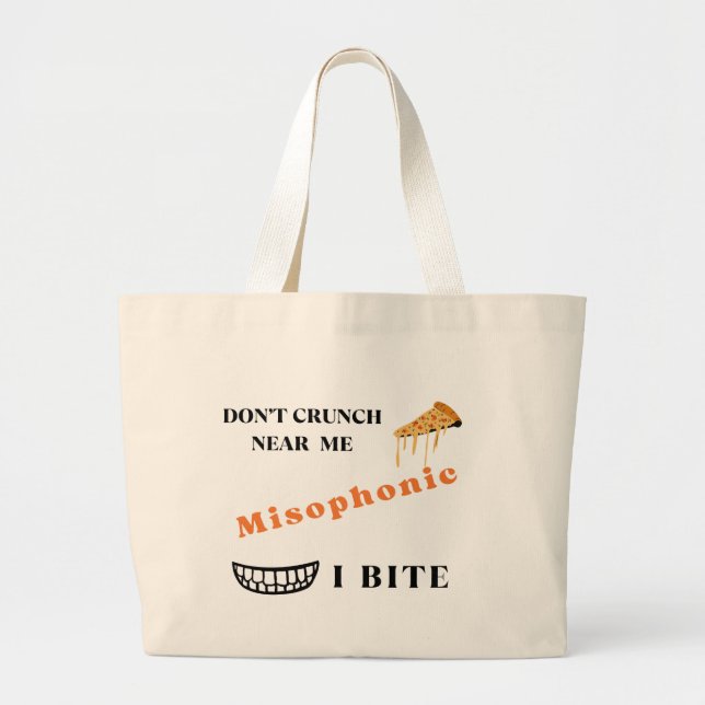 Misophonic Mood Tote Bag (Devant)