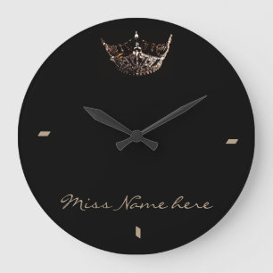 Miss America Gold Crown Horloge