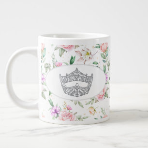 Miss America Pageant Crown Jumbo Mug