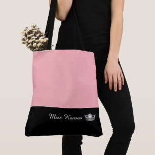 Miss America Sac fourre-tout de la Couronne d'arge