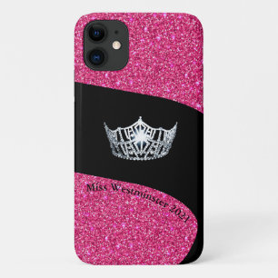 Miss America Silver Crown iPhone 11 Coque