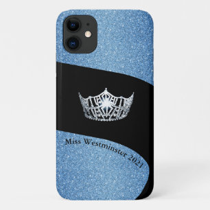 Miss America Silver Crown iPhone 11 Coque