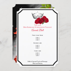 Miss America Silver Crwn Roses Award du programme