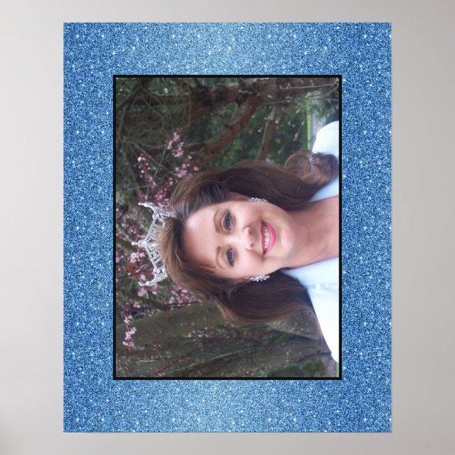 Miss America USA Custom Parties scintillant Poster (Devant)