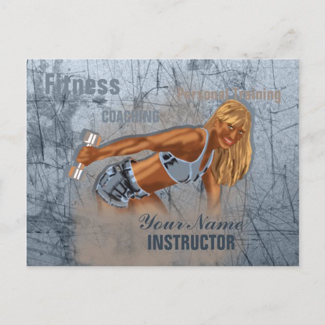 Miss Fitness II - Carte postale (Devant)