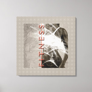 Miss Fitness - Toile Enveloppée