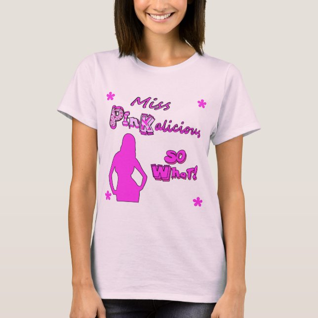 miss pinkalicious alors quel T-shirt (Devant)