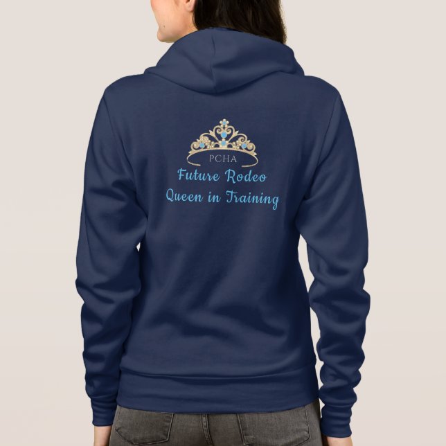 Miss Rodeo Sweat - shirt à capuche de la Couronne  (Dos)