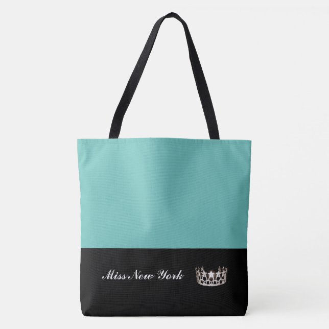 Miss USA Silver Crown Sac fourre-tout Aqua (Devant)