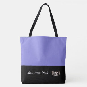 Miss USA Silver Crown Sac fourre-tout-Large Lavend