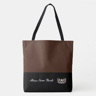 Miss USA Silver Crown Sac fourre-tout LRGE BT Sien