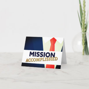 Mission Carte de remerciements